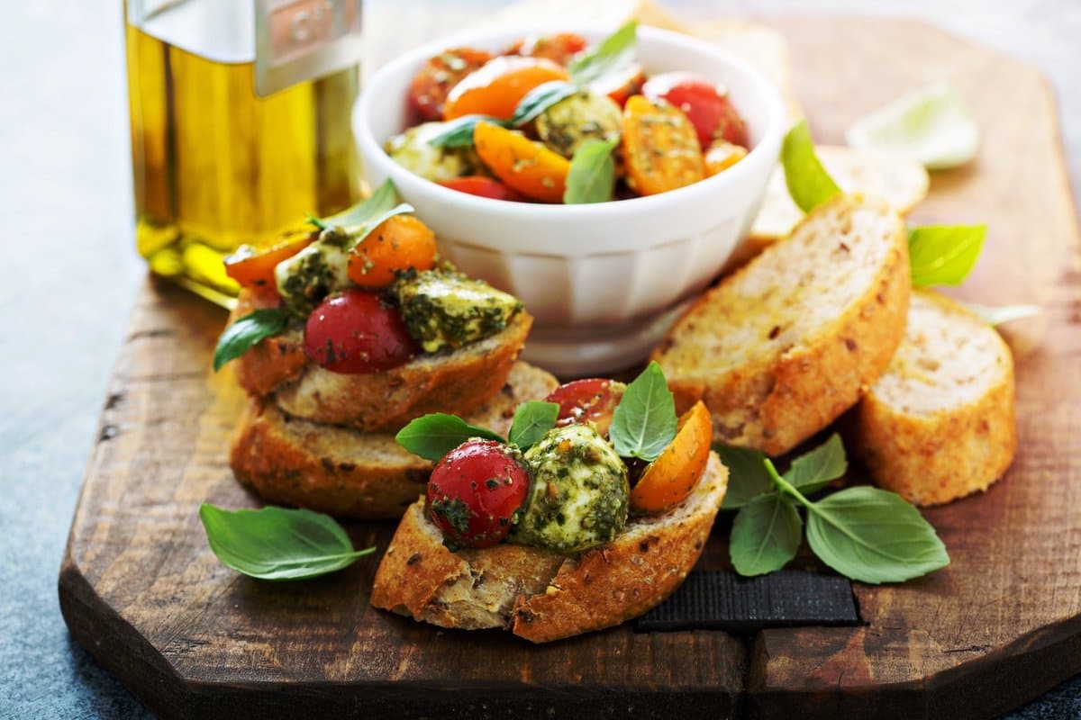 Bruschetta ar tomātiem